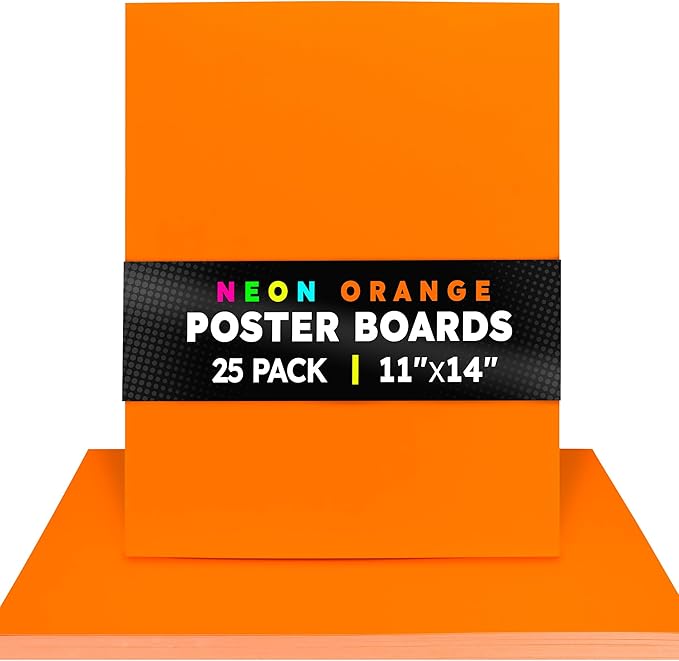 Hygloss Medium Poster Board 11x14 by HyglossProductsInc