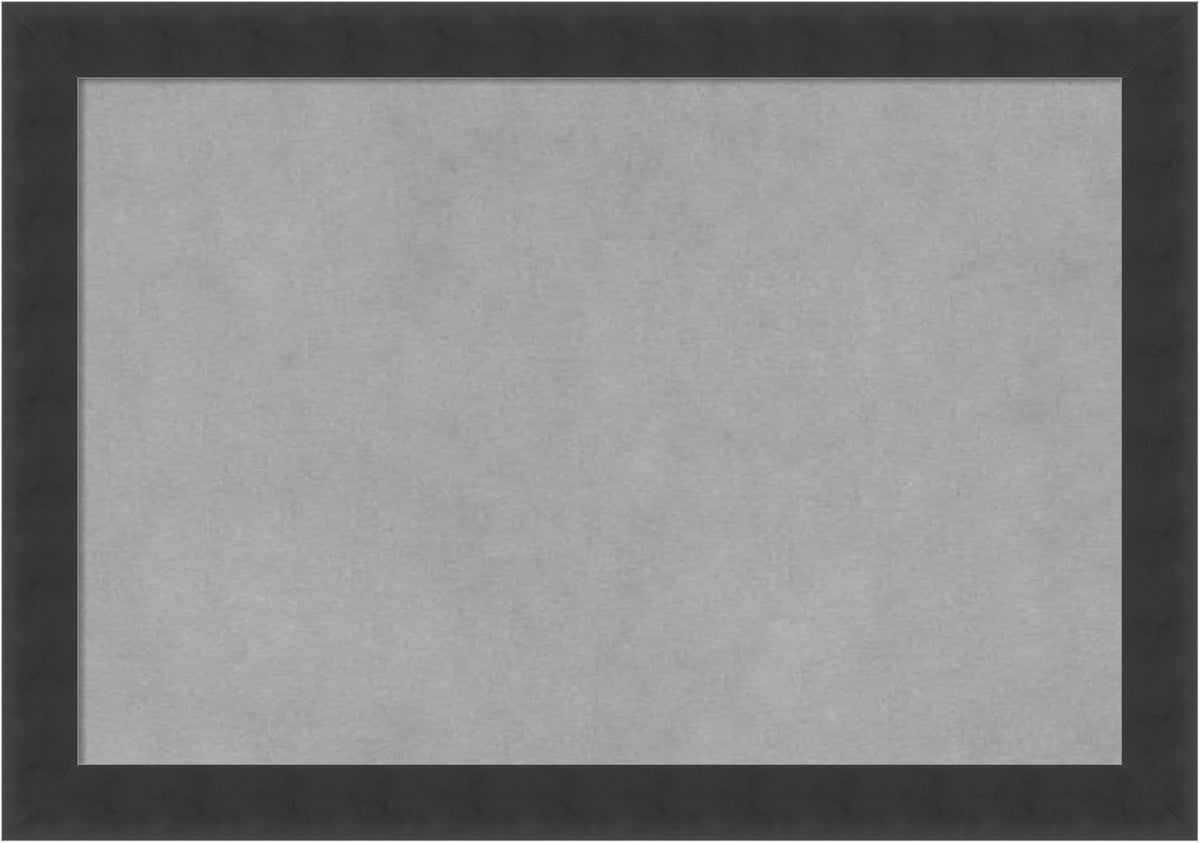 Amanti Art Black Framed Magnetic Board 14x20 Small Vision Board