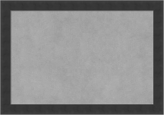 Amanti Art Black Framed Magnetic Board 14x20 Small Vision Board by AmantiArt