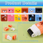 Sooez 12 Pack Pencil Erasers, Cute Erasers Pencil Eraser - Image 4
