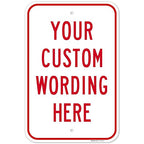 Custom Sign, Personalized Metal Signs, Customize by SigoSigns