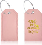Portable Leather Travel Labels - Image 6