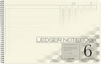 BookFactory Accounting Ledger Notebook/Large 6 Column Accounting Ledger by BookFactory