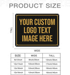 Custom Signs Outdoor Metal Sign Customized Sign - Image 2