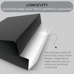 Lineco Archival 11 x 14 x 3 inches Museum Archival Storage Box, Drop Front - Image 5