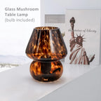onewish mushroom lamp small vintage table lamp for, close-up detail