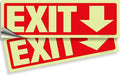 iSYFIX Exit Stickers Signs by iSYFIXPREMIUMSIGNS