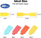 SZ.haitun 40 Pack Cable Labels Tags - Image 2