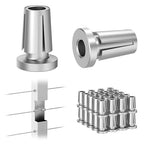 BLIKA Upgraded 40 Pack Stainless Steel Protector Sleeves by BLIKA