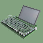 Adventurers Retro Typewriter-Style Mechanical Keyboard, 83 Keys, 75% Compact - Image 7