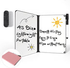 AGM Portable White Board Dry Erase, Double Sided Folding Whiteboards - Image 7
