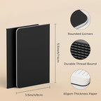 XYark Lined Pocket Notebooks, 20 Pack Small Notebook Bulk, 3.5x5.5 inch - Image 6