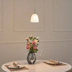 Eidonta 4 Pack White Frosted Glass Shade Replacements, Bell Shaped Glass Shade - Image 7