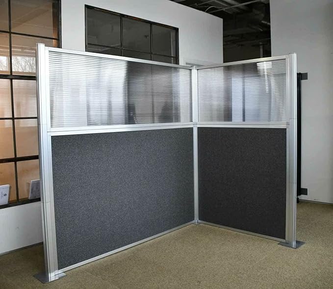 Versare Hush Panel Cubicle Kit | Workstation Partition Walls | Sound Dampening - Image 3