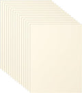 Guakicae 40 Sheets Cream Cardstock 8.5 x 11 Off White Paper, 75lb Premium Ivory by Guakicae