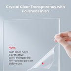 CALPALMY 24x36 Inch Clear Acrylic Sheet - Image 3