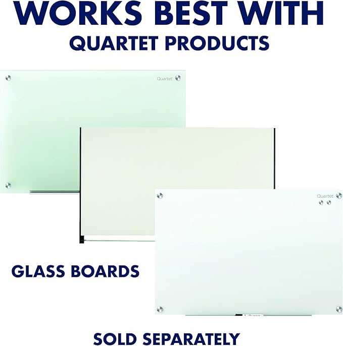 Quartet Strong Magnets, Glass Whiteboard, Dry Erase Board, 6 Pack - Image 5