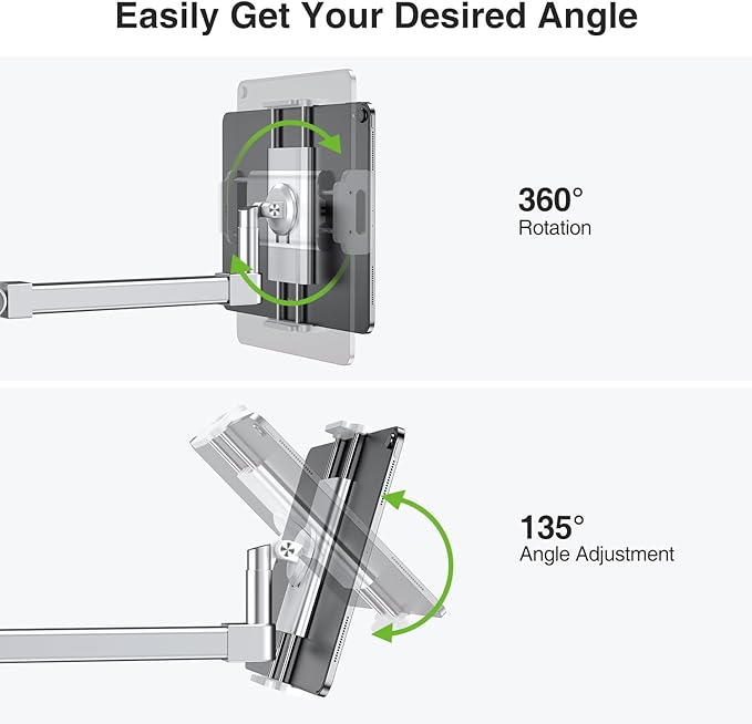 elitehood 28-inch Long Arm iPad Mount - Image 6