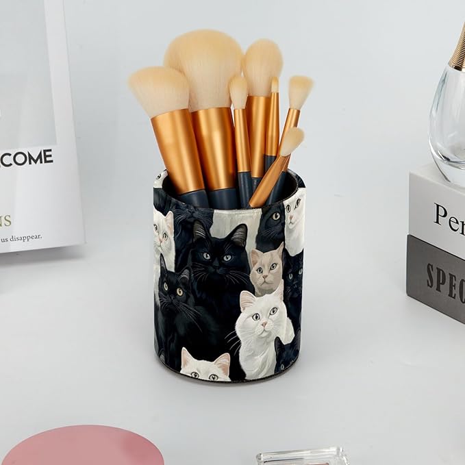 Leather Pen Holder for Desk, Kids & School - Image 6