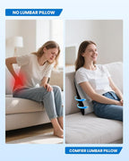 COMFIER Lumbar Support Pillow for Office Chair, Heated Back Support Pillow - Image 7