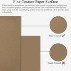 Fuxi Toned Sketchbook 8x10, 60 Sheets Spiral Bound Artist Sketch Pad - Image 3