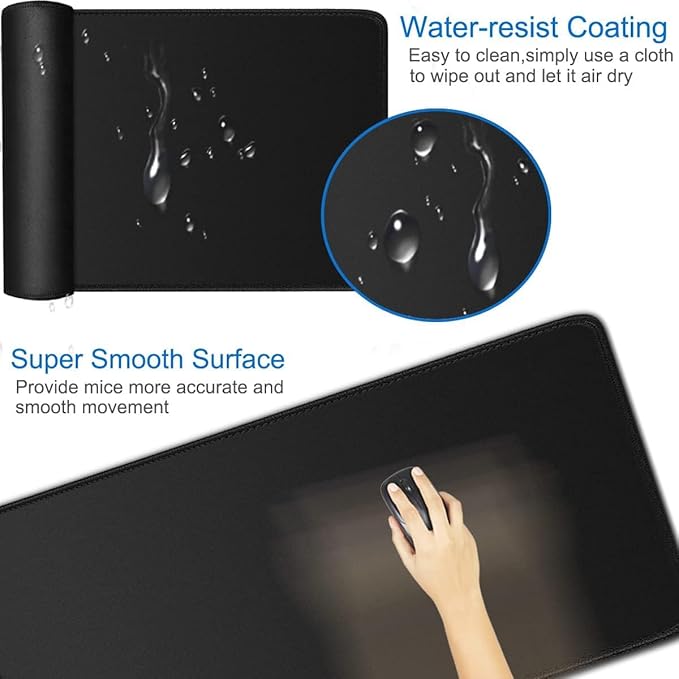 Large Extended Long Mousepad, 47.2x23.6 inch Large Gaming Non-Slip Mouse pad - Image 4