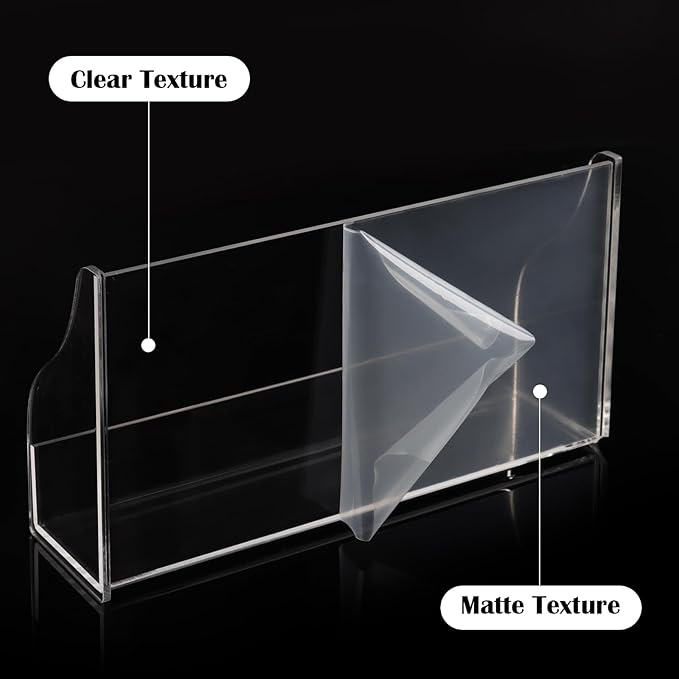 SHIQIKEJIPTY 5x8 Acrylic Index Card Holder Index Card Display Stand - Image 5