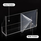 SHIQIKEJIPTY 5x8 Acrylic Index Card Holder Index Card Display Stand - Image 5