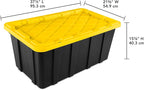 Sterilite 8-Pack Industrial Tote, Plastic Storage Container Bins - Image 2