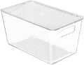 Vtopmart 1 Pack Clear Stackable Storage Bins by Vtopmart