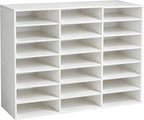 TUSAUW Literature Organizer, 21 Compartments Classroom Mailbox, Desktop File by Unknown