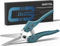 GARTOL 8" Scissors All Purpose Heavy Duty, Ultra sharp Tin Snips by GARTOL