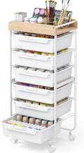 Rolling Storage Utility Cart by SYKIARIOL