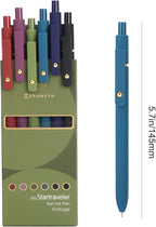 FIOVER Colored Pens, 24 Pack Colorful Gel Pens, Quick-Dry 0.7mm Medium Point - Image 8
