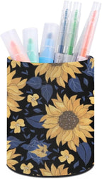 DIYYAO Personalize Sunflower Pattern Circular Pen Holder by Unknown