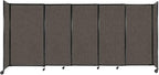 Versare Straightwall Sliding Portable Wall Partition | Freestanding Office by VERSARE