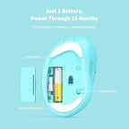 Ergonomic Wireless Mouse with USB Receiver - Image 5
