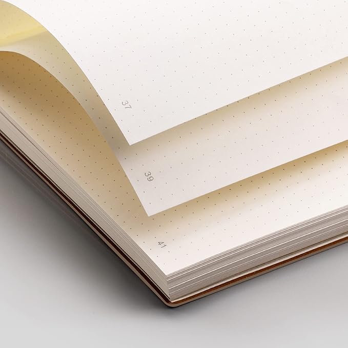 EMSHOI Dotted Journal Bullet Notebook, 192 Numbered Pages B5 Large Dot Grid - Image 3