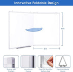 White Board Dry Erase 60x48, Large Magnetic Whiteboard Maxtek Dry Erase Boards - Image 2