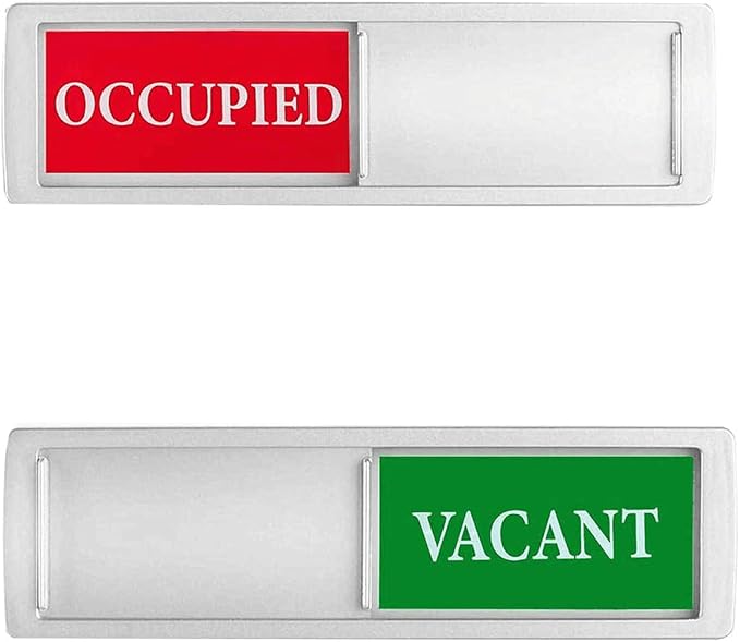 Privacy Sign, Premium Vacant Occupied Sign by SXKRHW