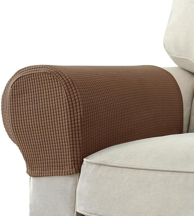 Chaexii Premium Polyester Sofa Arm Cover, Scratch Resistant Protector Covers by Chaexii