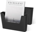 YOHOM No Drilling File Holder Wall Mails Magazines Organizer Adhesive Door Mount by Yohom