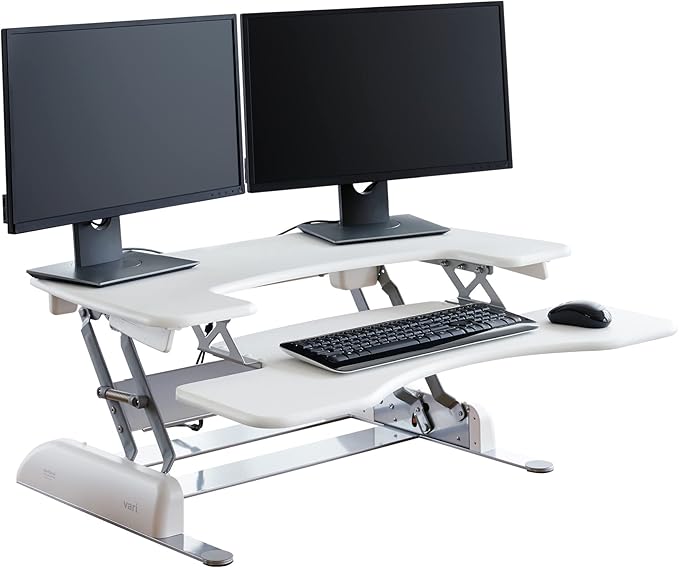 Vari Varidesk Pro Plus 36 Standing Desk Converter – 11 Height Settings + Spring by Vari