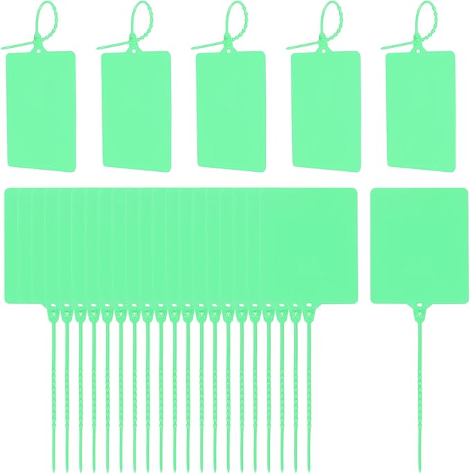 MECCANIXITY Plastic Seals Shipping Tags, by MECCANIXITY