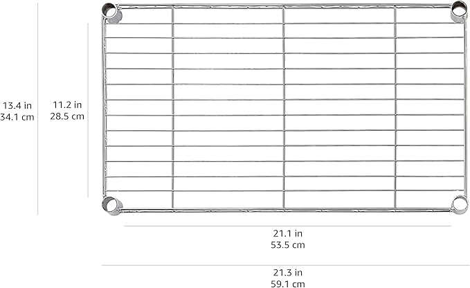 Amazon Basics 5-Shelf Adjustable, Storage Shelving Unit, Steel Organizer Wire - Image 3
