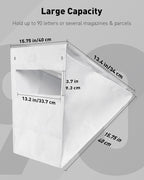 Uniclife White Mail Slot Catcher - Image 2