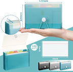 ForraFun 3 Set 3" x 5" Index Card Case Holds 100 Cards Includes Business - Image 2