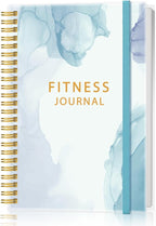 Simplified Fitness Journal for Women & Men, A5 Workout Journal/Planner Daily by Heveboik