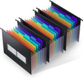 ThinkTex Plastic Expanding Hanging File Folders, 7 Innovative 1.2" Accordian by ThinkTex