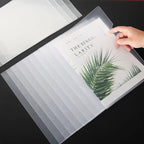 100 Pack Document Clear Plastic Folder Copy Safe Project Pocket LType US Letter - Image 5